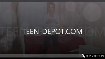 Alexis Crystal babe scene from Teen Depot