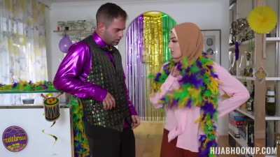 Violet Gems big cock bang from Hijab Hookup by Team Skeet