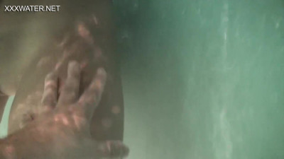 Olga small tits smut from Underwater Show