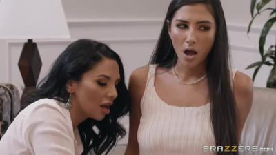 Gianna Dior and Missy Martinez pussy licking movie from Hot And Mean by Brazzers