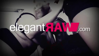 Pascal White and Eveline Dellai big tits action from Elegant Raw