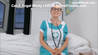 Angel Wicky handjob movie from Secret Friends by Club Sweethearts (Clubseventeen)