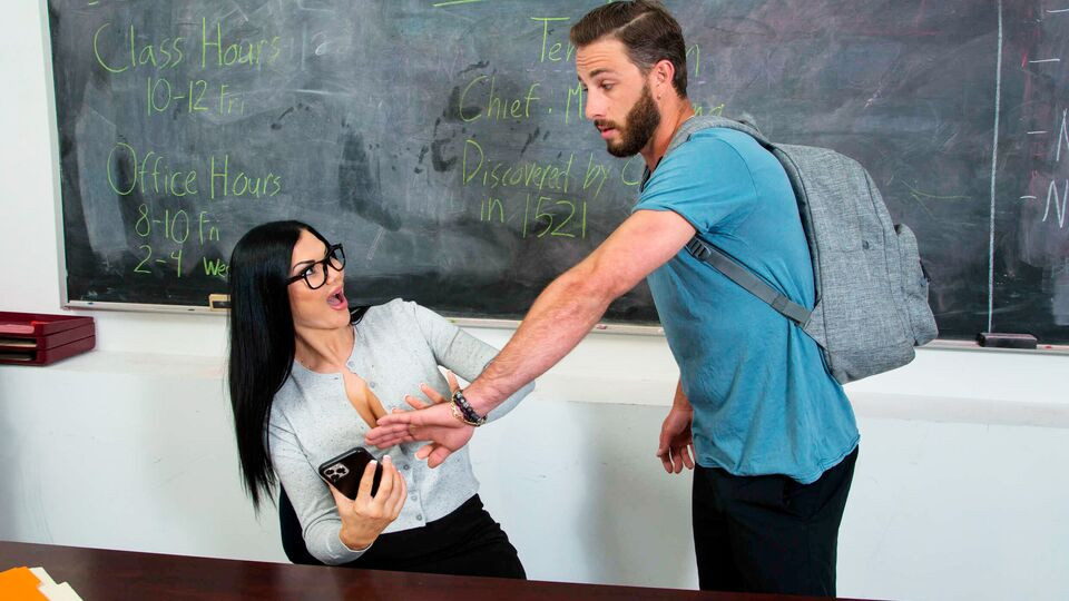 Watch Jasmine Jae doggystyle scene from My First Sex Teacher by Naughty America on ePornThot.