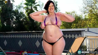 Blake Emerald stripping movie from BBW by Scoreland