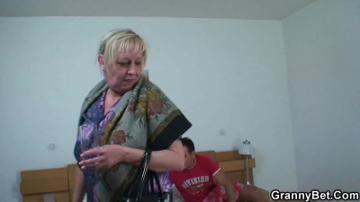 big tits action from Granny Bet