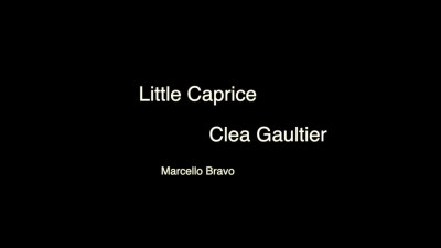 Little Caprice, Marcello Bravo and Clea Gaultier hd porn from Xpervo