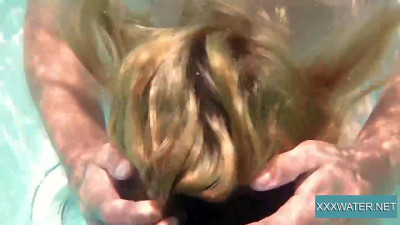 Jason pussy licking video from Underwater Show