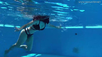 Sheril Blossom and Sheril teen (18+) scene from Underwater Show